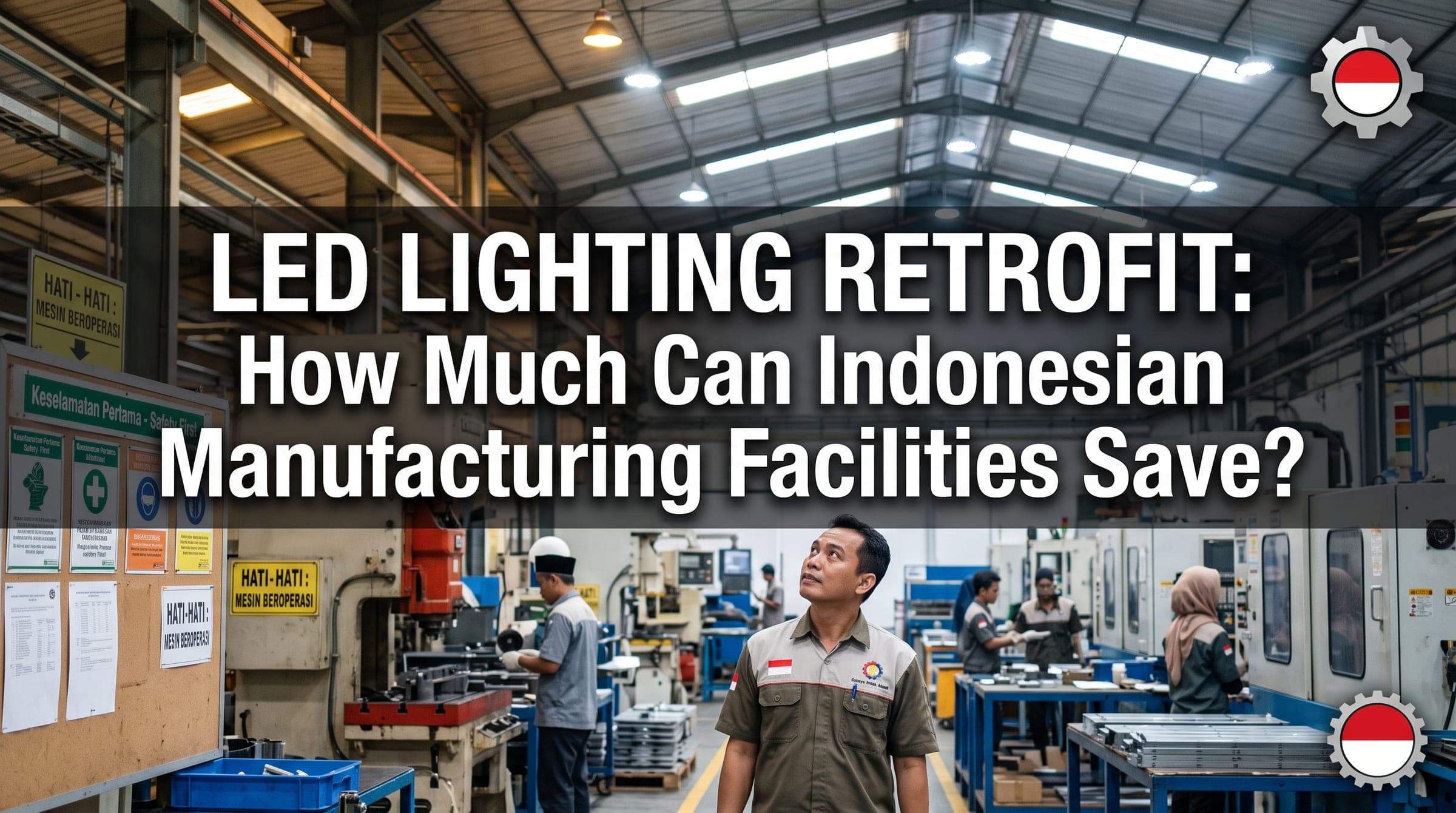 LED Lighting Retrofit: How Much Can Indonesian Manufacturing Facilities Save?