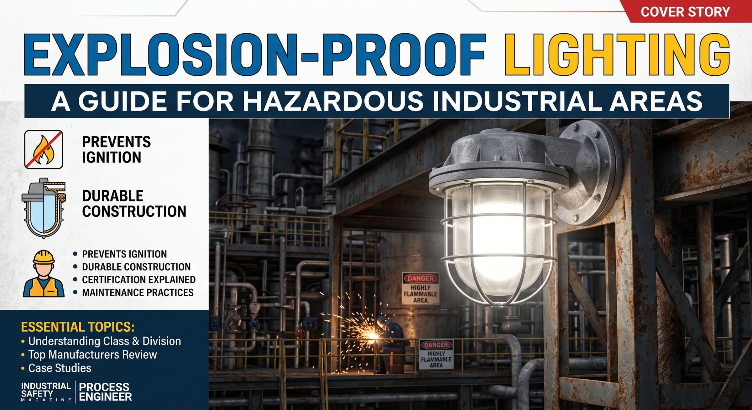 Explosion-Proof Lighting: A Guide for Hazardous Industrial Areas